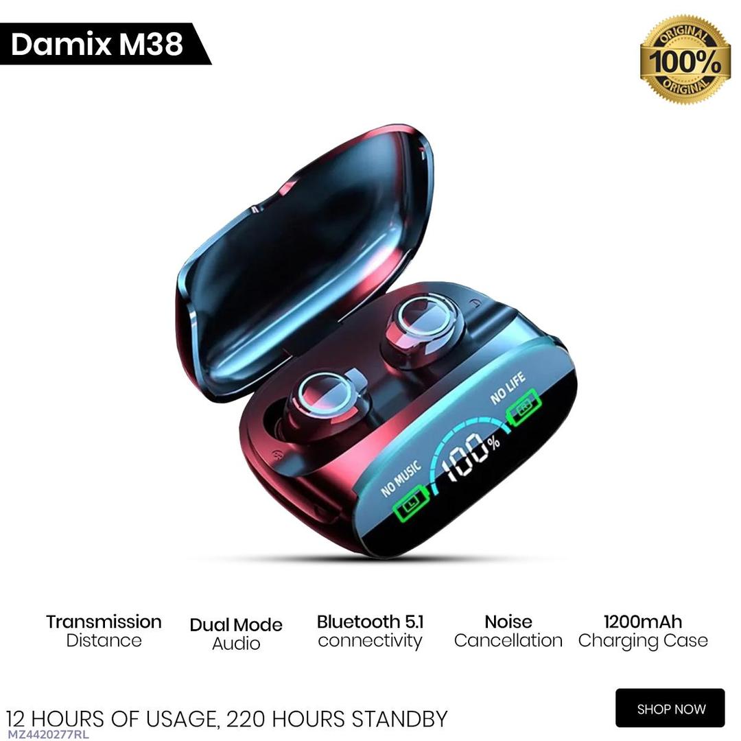 Multicolor Long-Lasting Battery With Fast Charge Earbuds