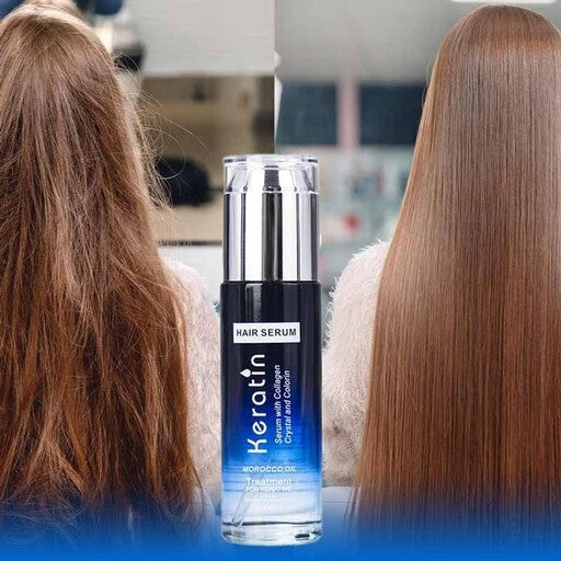 Keratin Hair Serum with Collagen & Morocco Oil