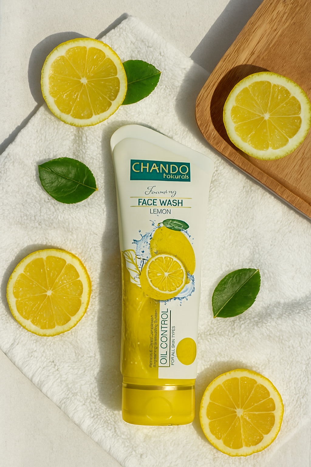 Chando Natural Foaming Face Wash Lemon