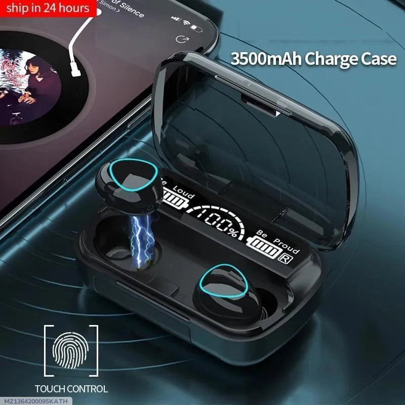 M10 TWS Earbuds Super Bass