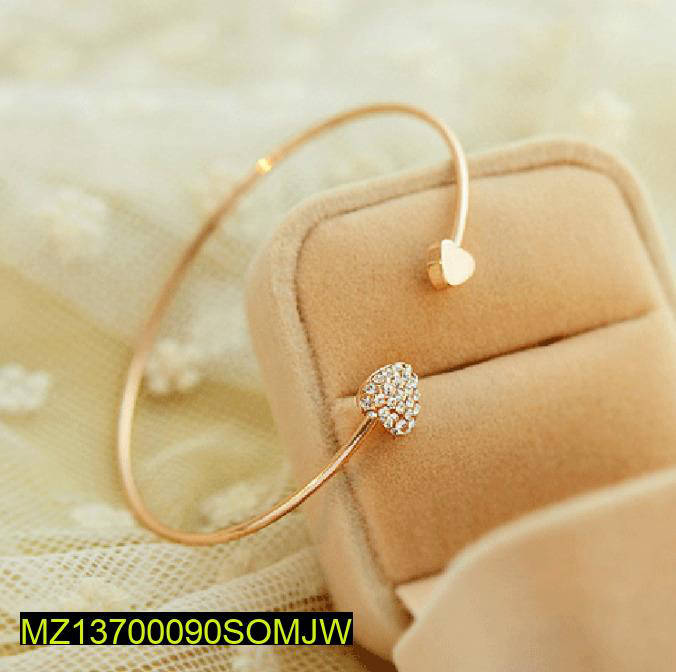 Double Heart Love Bracelet