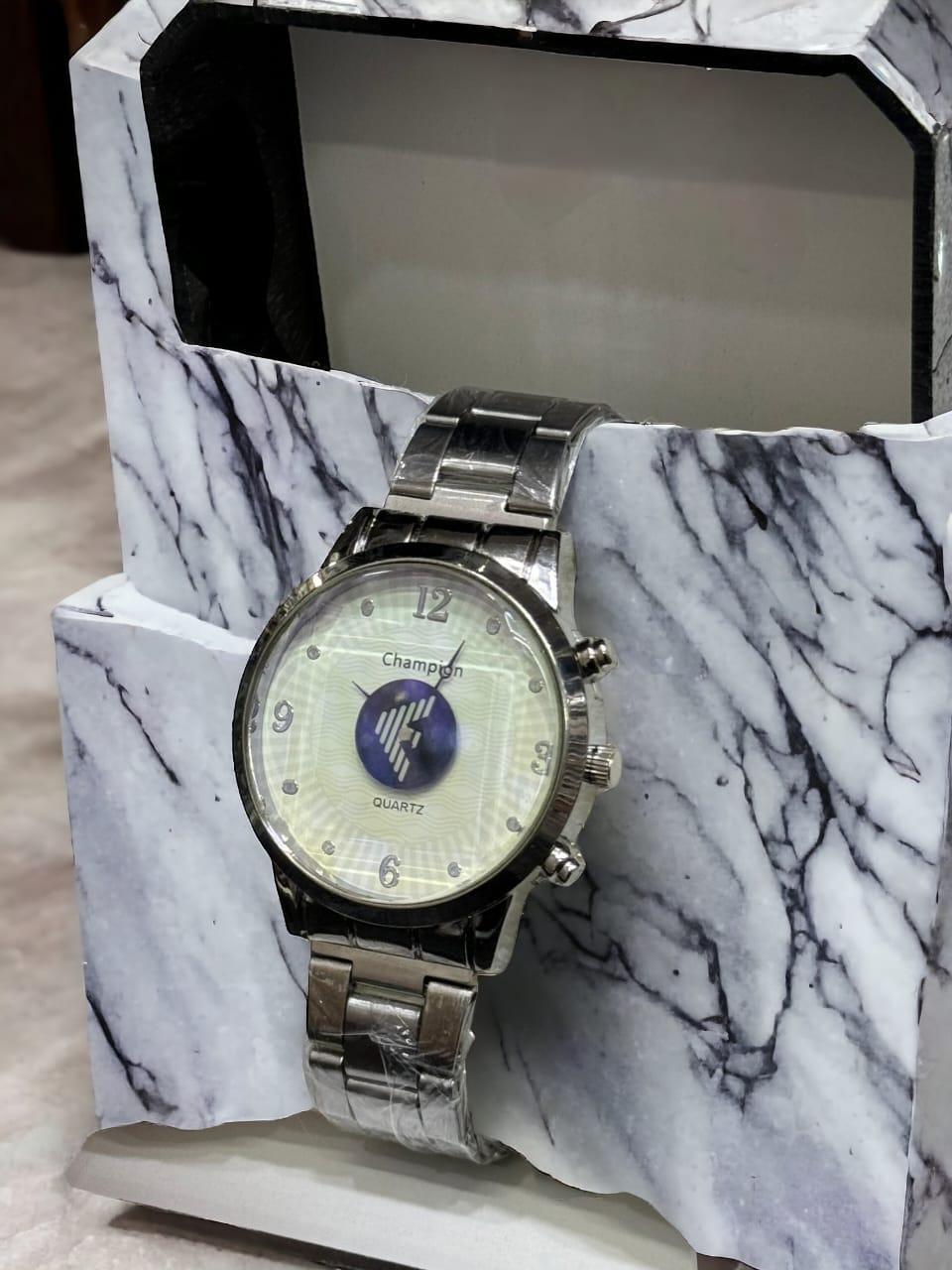 Men's Stainless Steel Quartz Watch