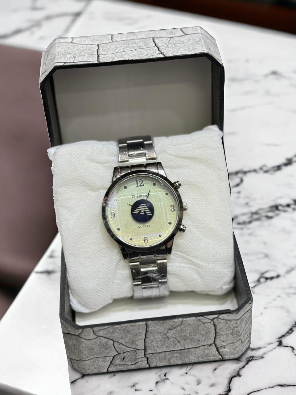 Men's Stainless Steel Quartz Watch