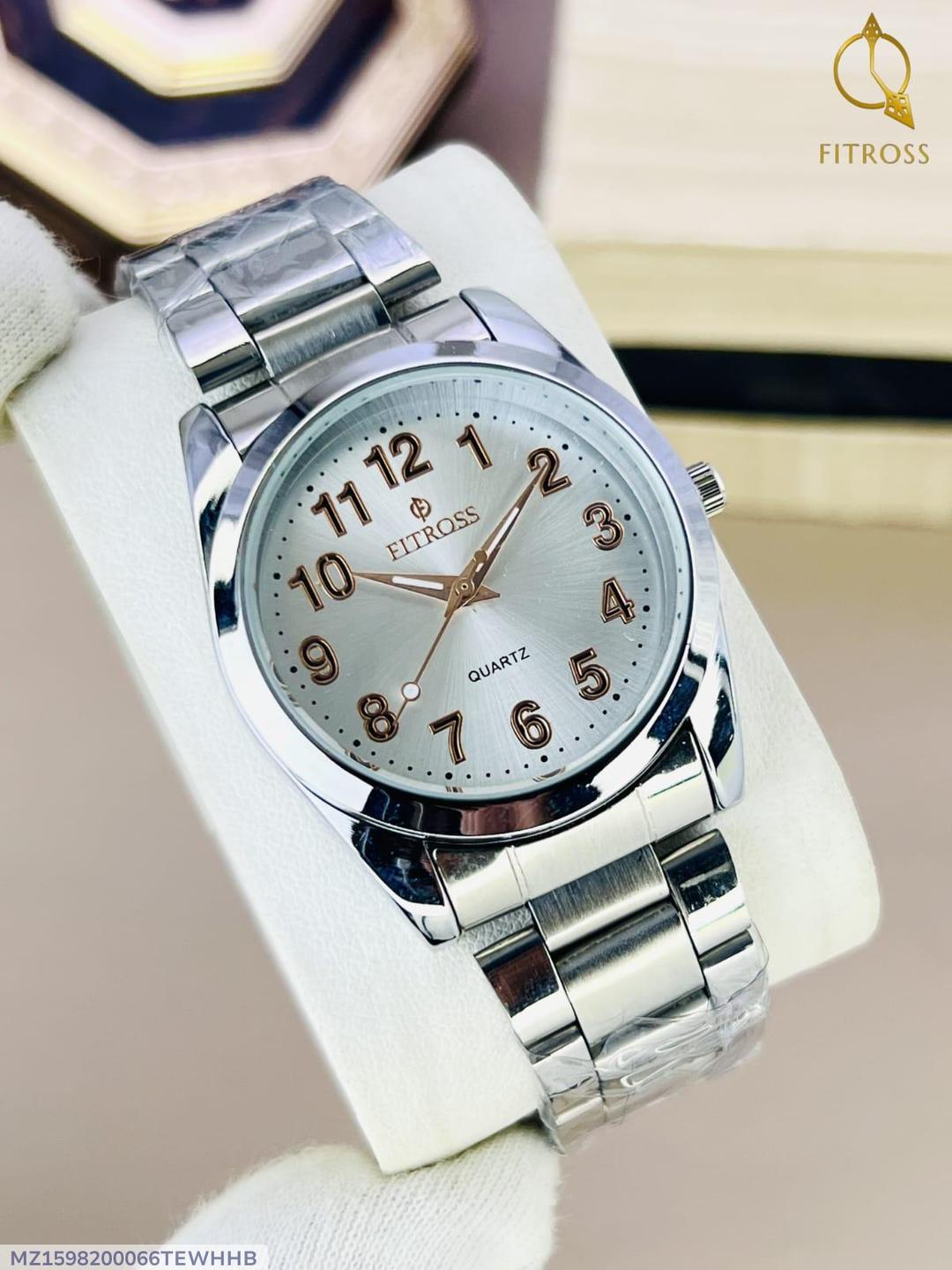 Men's Quartz Water Resistant Chain Strap Watch