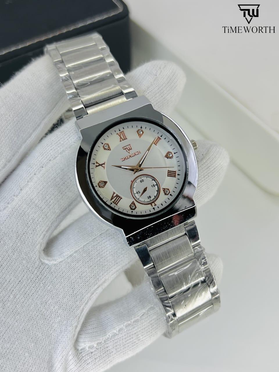 Men's Water Resistant Quartz Chain Watch